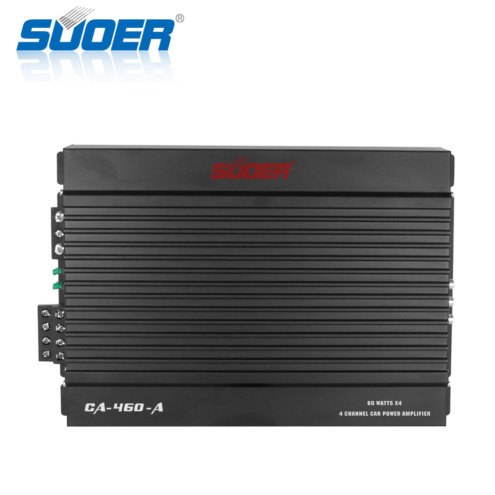 Suoer CA-460-A Hot selling car amplifiers subwoofer amp board 4 channel car amplifier